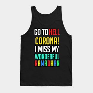 Go to Hell Corona Tank Top